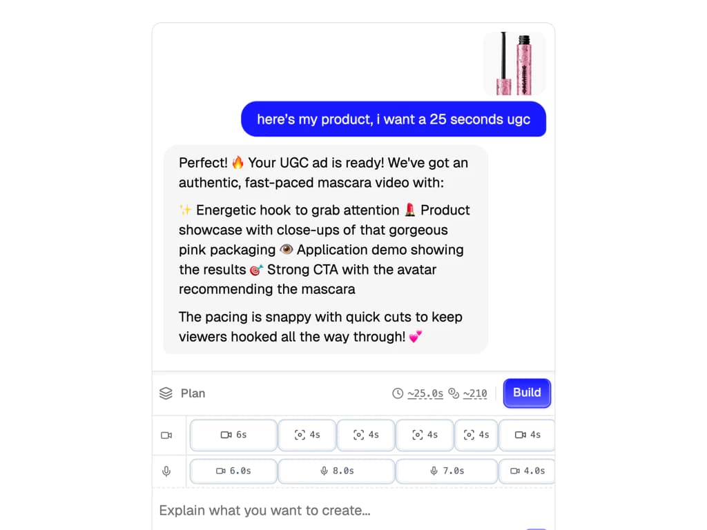 From idea to full video plan in seconds